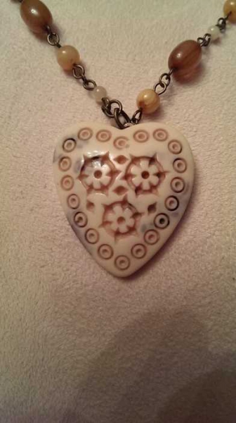 Kette mit Herz / Vintage