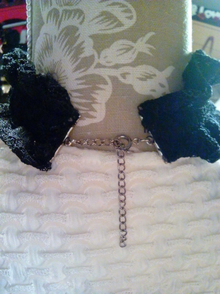 Halskette Collier Spitze