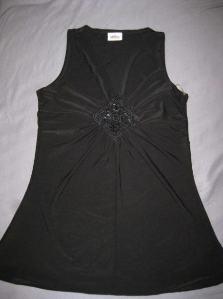 shirt, strass, schwarz