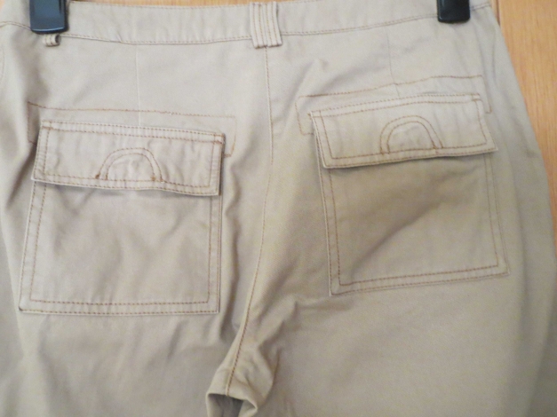 Hose (sportlich), Gr.42/M, beige-caramel