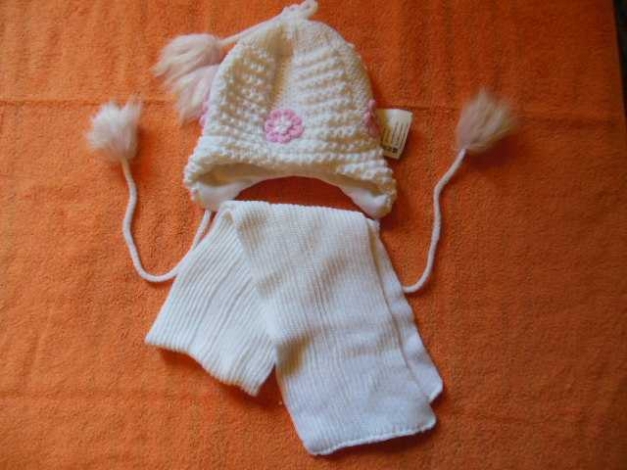 Baby Set Mütze + Schal Gr. 40/46 NEU!!!