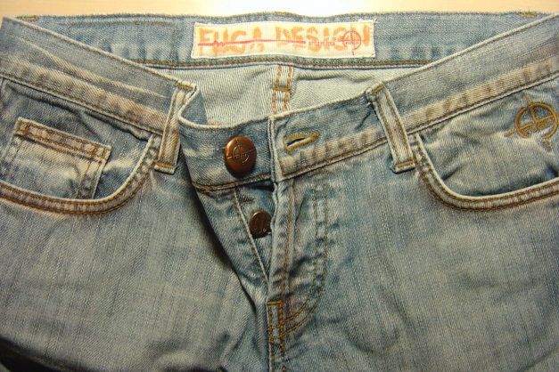 Jeans von Fuga, vintage used look, Gr. W27/L30