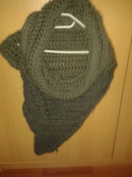 Katniss Schal grau L Kragen Tribute von Panem Everdeen Loop Cowl Scarf  