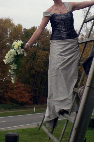 Hochzeitskleid / Brautkleid 2 teilig