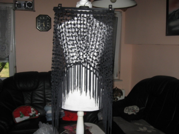 *** Gigantischer ~ Netzrock ~ Stola ~ Fransen *** 