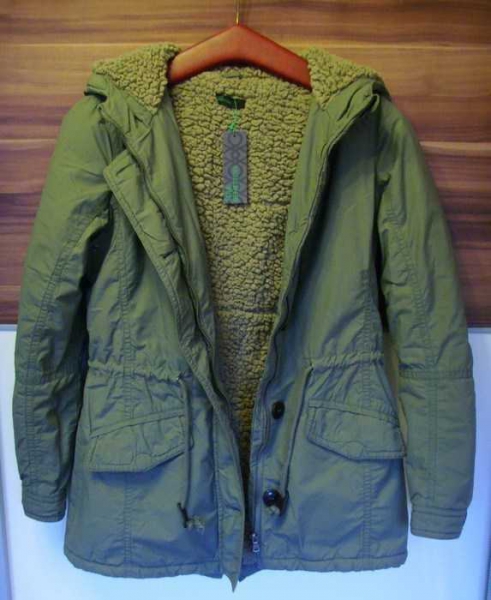 Parka Khaki XS Benetton