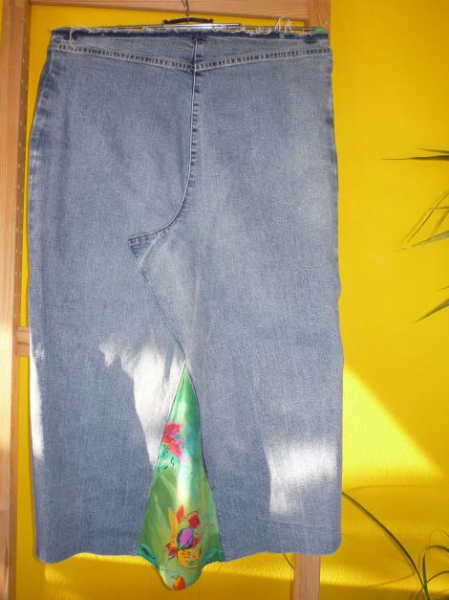  Jeansrock gepimpt 