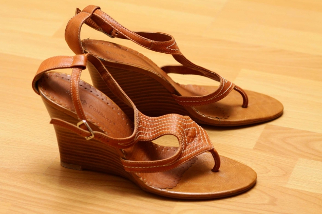 Friis & Company Wedges braun 