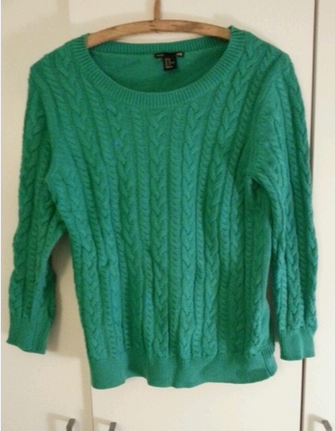 Pullover grün