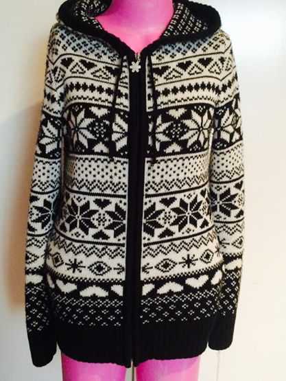 Warme Strick - Norweger Jacke