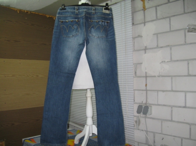 *** Herrlicher Anblick ~ Met Jeans ~ Nieten ~ Used Look ***k ** 