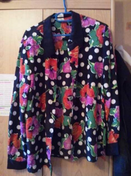 Bunte Bluse