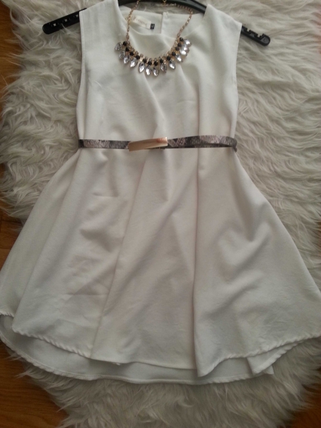 Weißes fashion Top / Blogger Blouse / Shirt / Tshirt fashion highlow