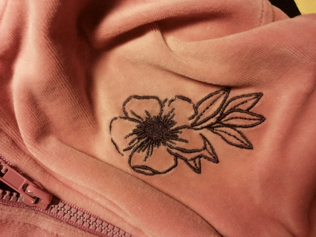 Nici-Sweatjacke mit Stickerei, Gr. M - 40/42