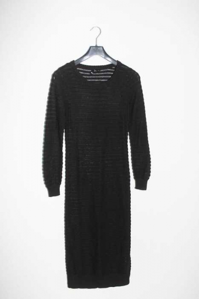 H&M Maxikleid schwarz 34 transparent schwarz sexy bodycon