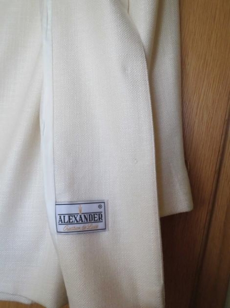 Damen Kostüm, ecru, Gr.42/M, neuwertig