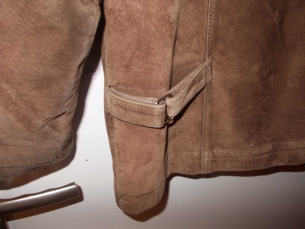 Echtlerder Lederjacke in Braun