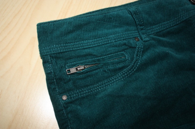 Türkiser Cordrock von Pimkie