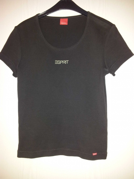 Esprit Shirt Crop Top in der Farbe Braun / Eprit 