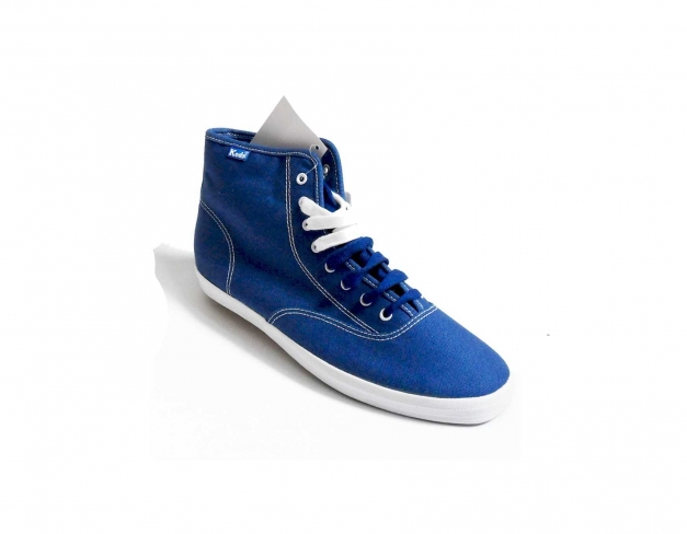 Blaue Keds Sneaker Gr. 39 Champion High Lace weiße Sohle Hipster
