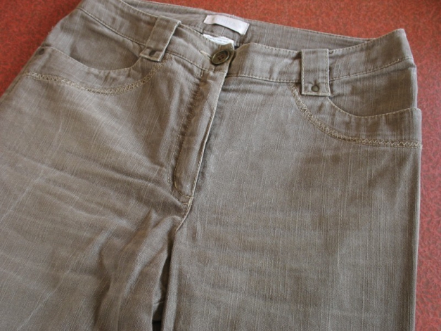 Beige-braune Hose / Jeans von Bonita Gr. 36