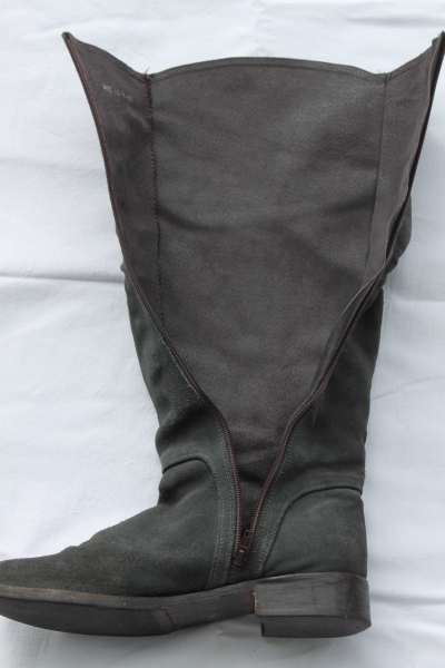 Stiefel grau, anthrazit Gr. 41, Wildleder, / Cypres 