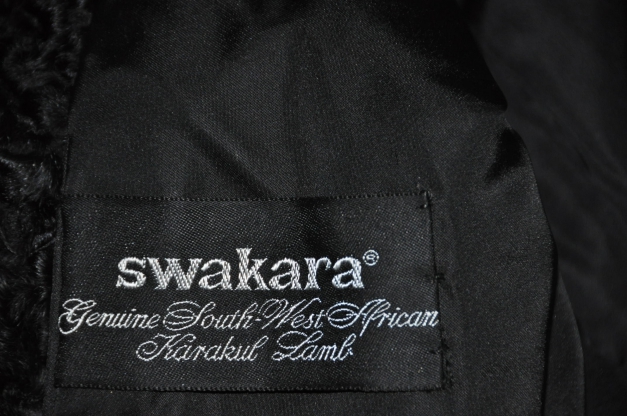 SWAKARA Persianer Jacke 100% Karakul Lamb wie neu Gr. 38-40  TP