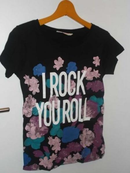 geblümtes Print T-Shirt 