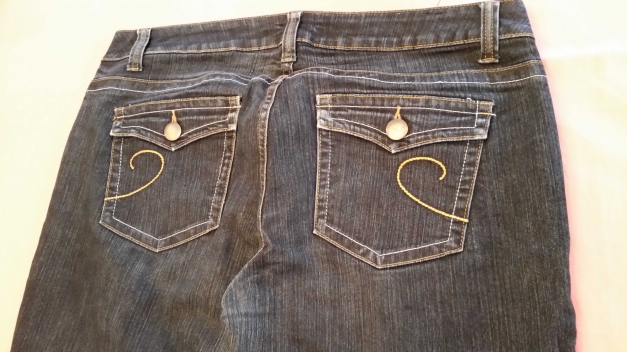 Jeans mit geradem Bein