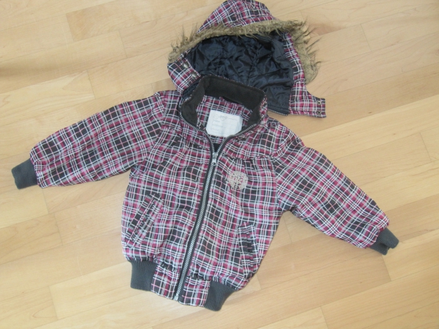 Jacke Übergang Gr.104 kariert