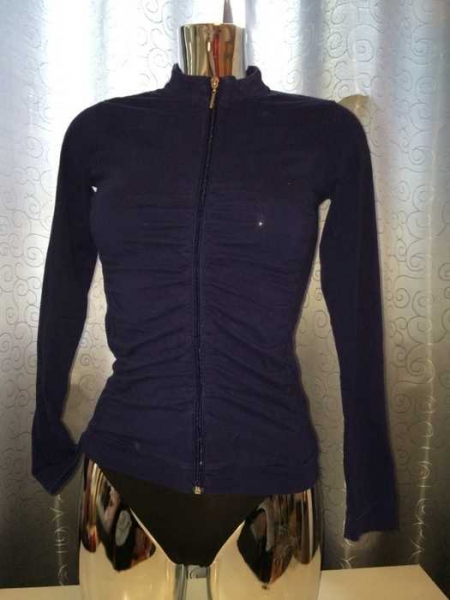  Amisu Sweatshirt Jacke Weste blau Gr. S