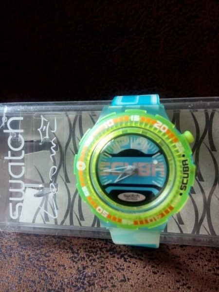 NEU! Swatch Scuba 200 Loomi Aquazone - Taucheruhr / Sammlerstück!