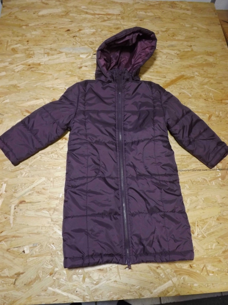 Gr. 98 Wintermantel aubergine