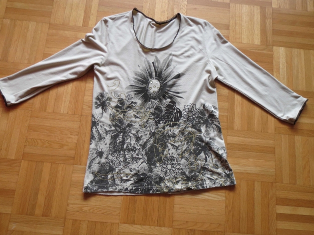 Oberteil/Shirt,3/4Arm,sehr schön,oliv