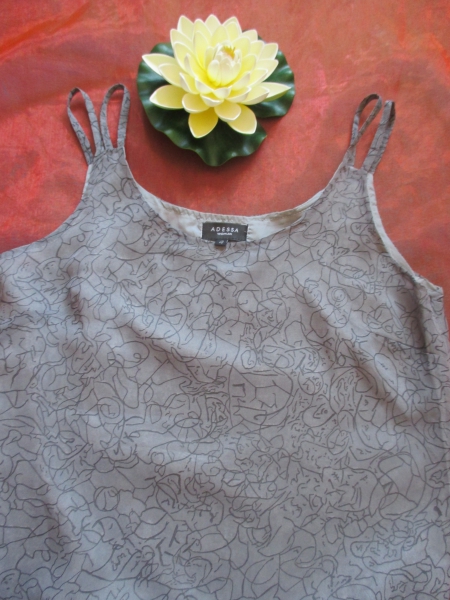 NEU Abend Ball Seiden Chiffon Blüten Etui Spaghetti- Träger Elfen Kleid 