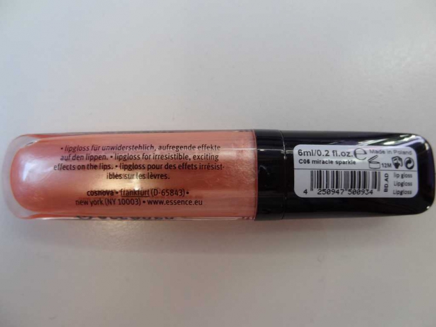 essence effect lipgloss Nuance 06 miracle sparkle