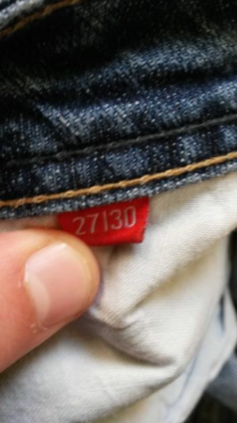 Esprit Hose blaue Jeans 