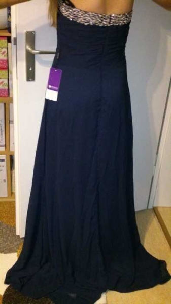 Bodenlanges Abendkleid Corsage, NEU