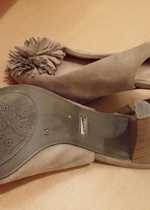 Schöne Sommer Schuhe in Beige / 5th Avenue