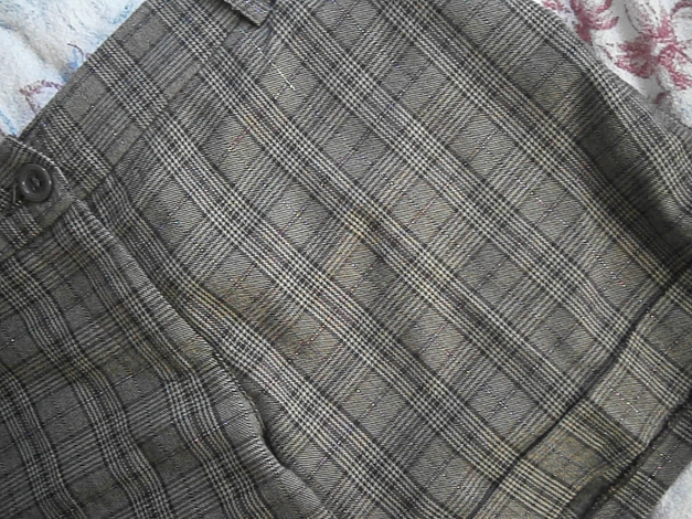 Karierte Stoffshorts