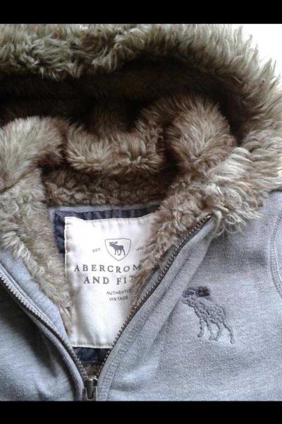 Abercrombie Fellhoodie Jacke  Fell