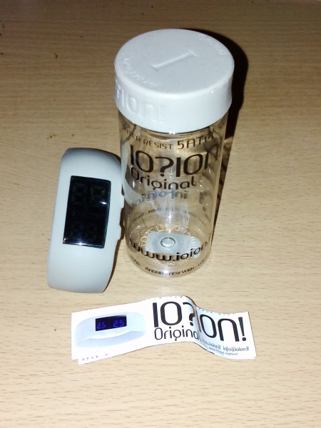 IO?ION! Armbanduhr grau, Silikon