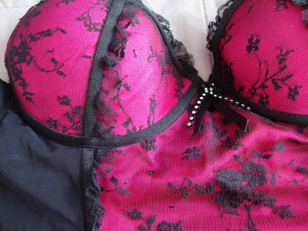 Sexy Corsage mit Strapshalter