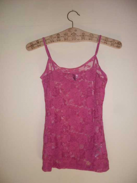 süßes transparentes tanktop