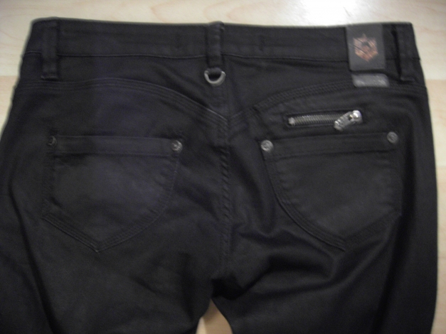 Freeman T Porter Alexa Stretch Black Denim W29 neuw