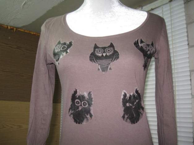 *** Super ~ Langarmshirt ~ Eulenmotiv ***
