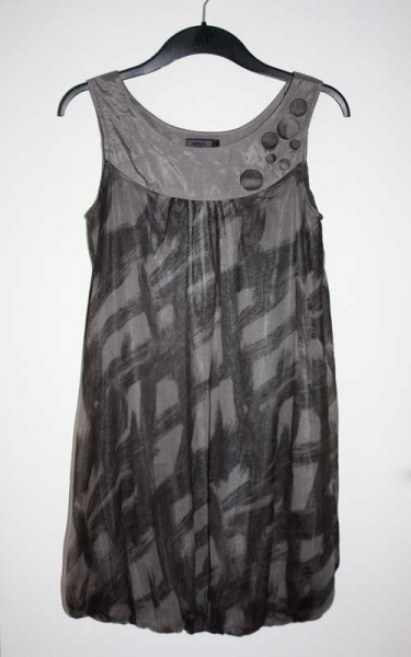 Kleid grau sweet chic 