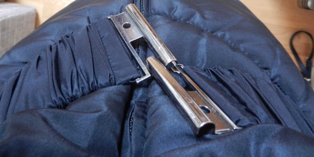 kaum getragene schwarze VERO MODA Winterjacke