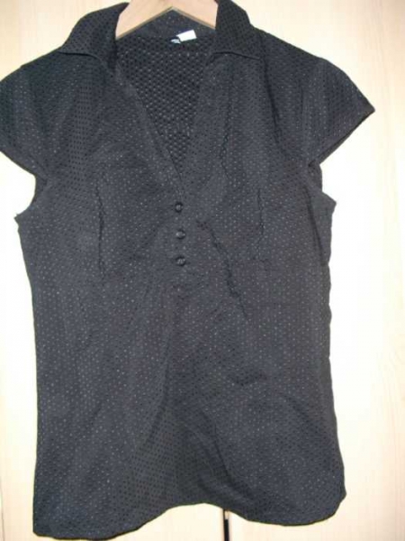  süßes polkadots shirt tshirt emo gothik rockabilly retro divided h&m