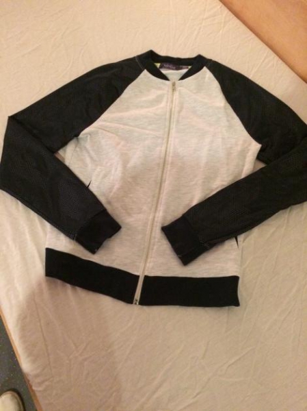 Topman - Sweat-Jacke - Netzstoff